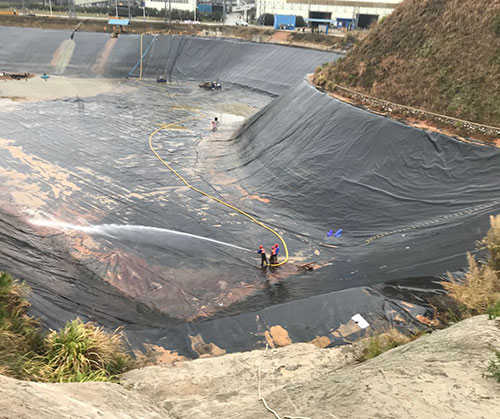船营废水池清理