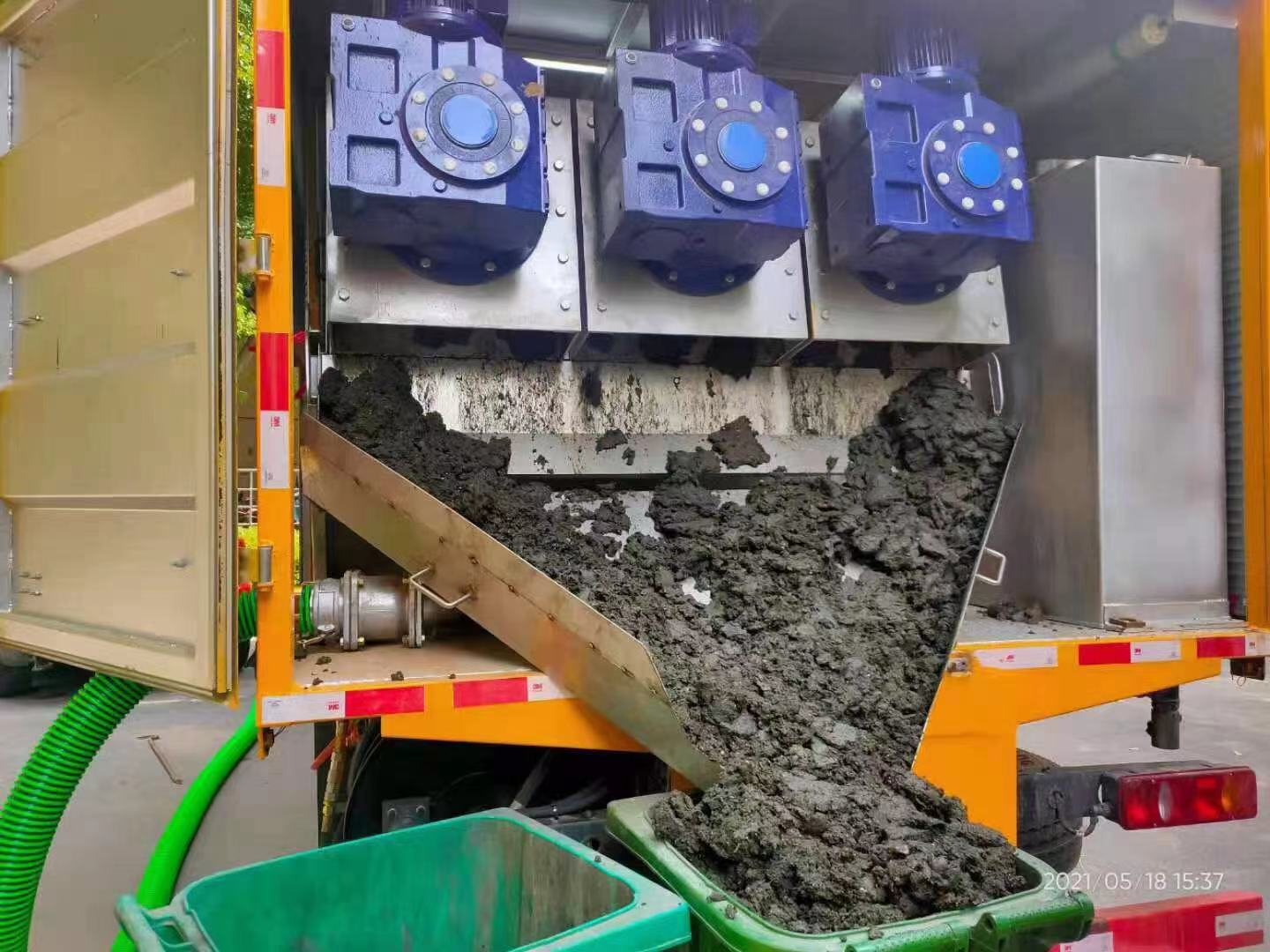 船营化粪池清掏城市维护站-泥浆净化干湿分离处理